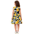 Kate Kasin Kinder Audrey &#39;Vintage Divinity 50&#39;s Kleid Vintage Retro Baumwolle Blumenmuster Mädchen Vintage Kleid KK000250-6